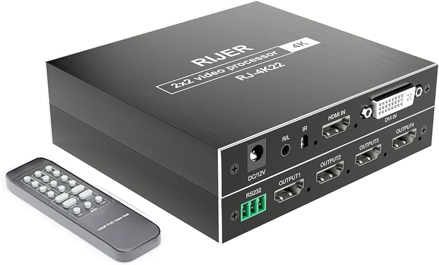 2x2 Video Wall Controller