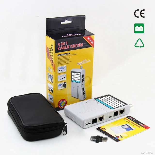 4 in 1 Cable Tester NF-3368