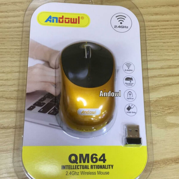 Andowl QM64 2.4Ghz Wireless Mouse