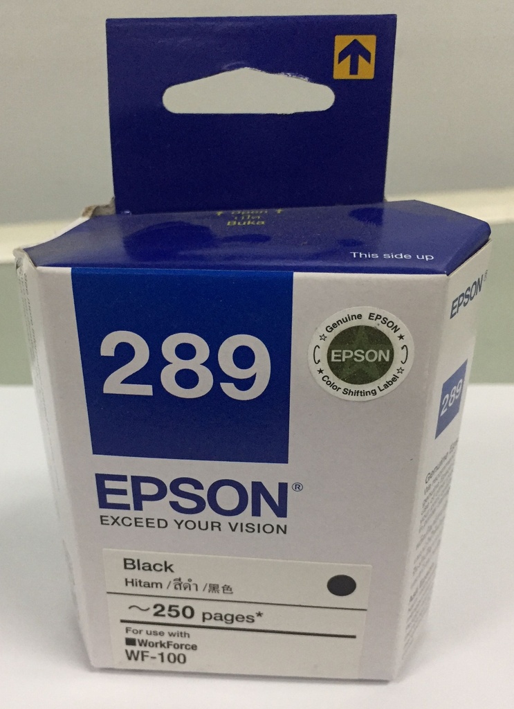 EPSON 289 Black Cartouche for WF-100/WF-110