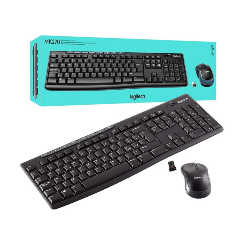 Logitech Wireless Combo Keyboard + Mouse MK270