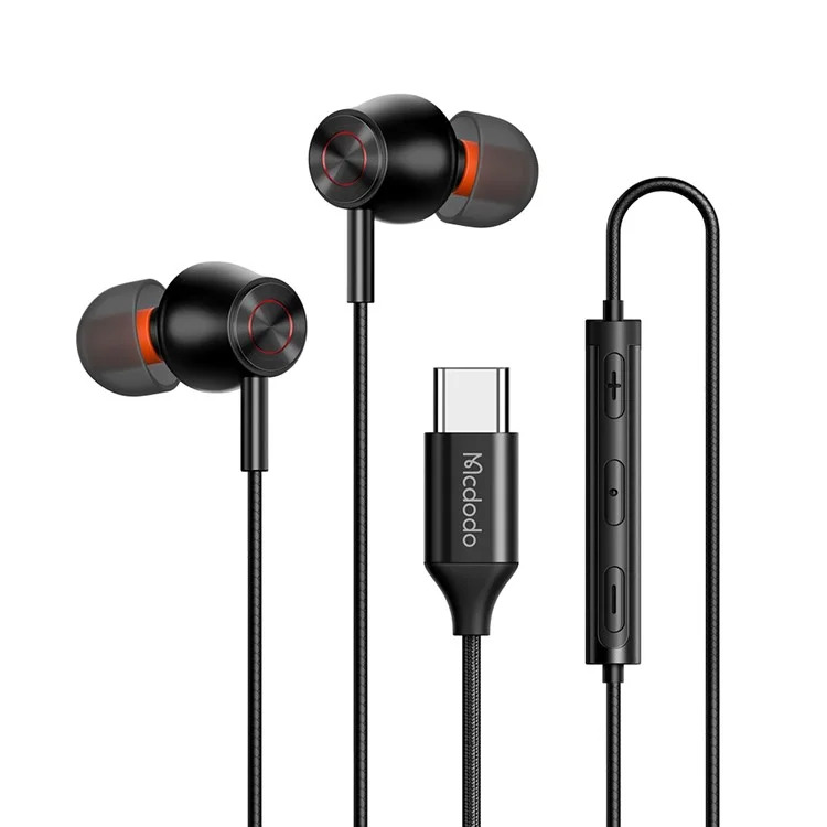 Mcdodo Type-C Earphone HP-3490 Black