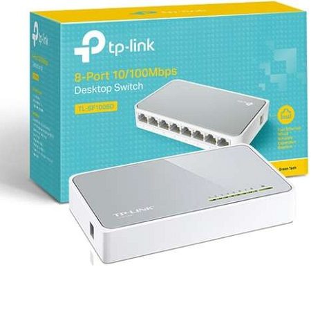 TP-LINK TL-SF1008D 8-Port 10/100Mbps Desktop Switch