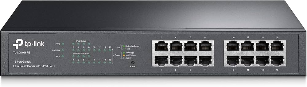 TP-Link TL-SG1016PE Easy Smart Switch