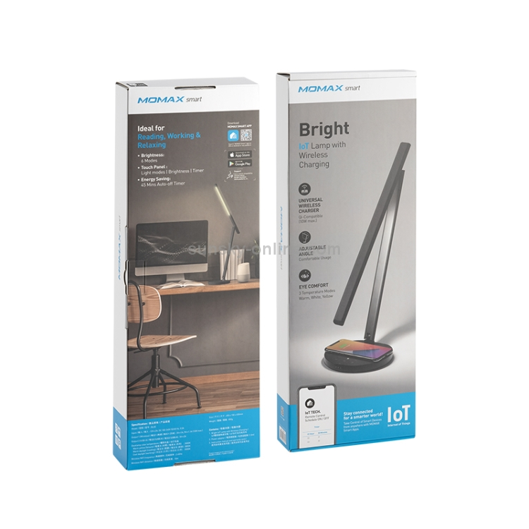 MOMAX Smart Bright Desk Lamp