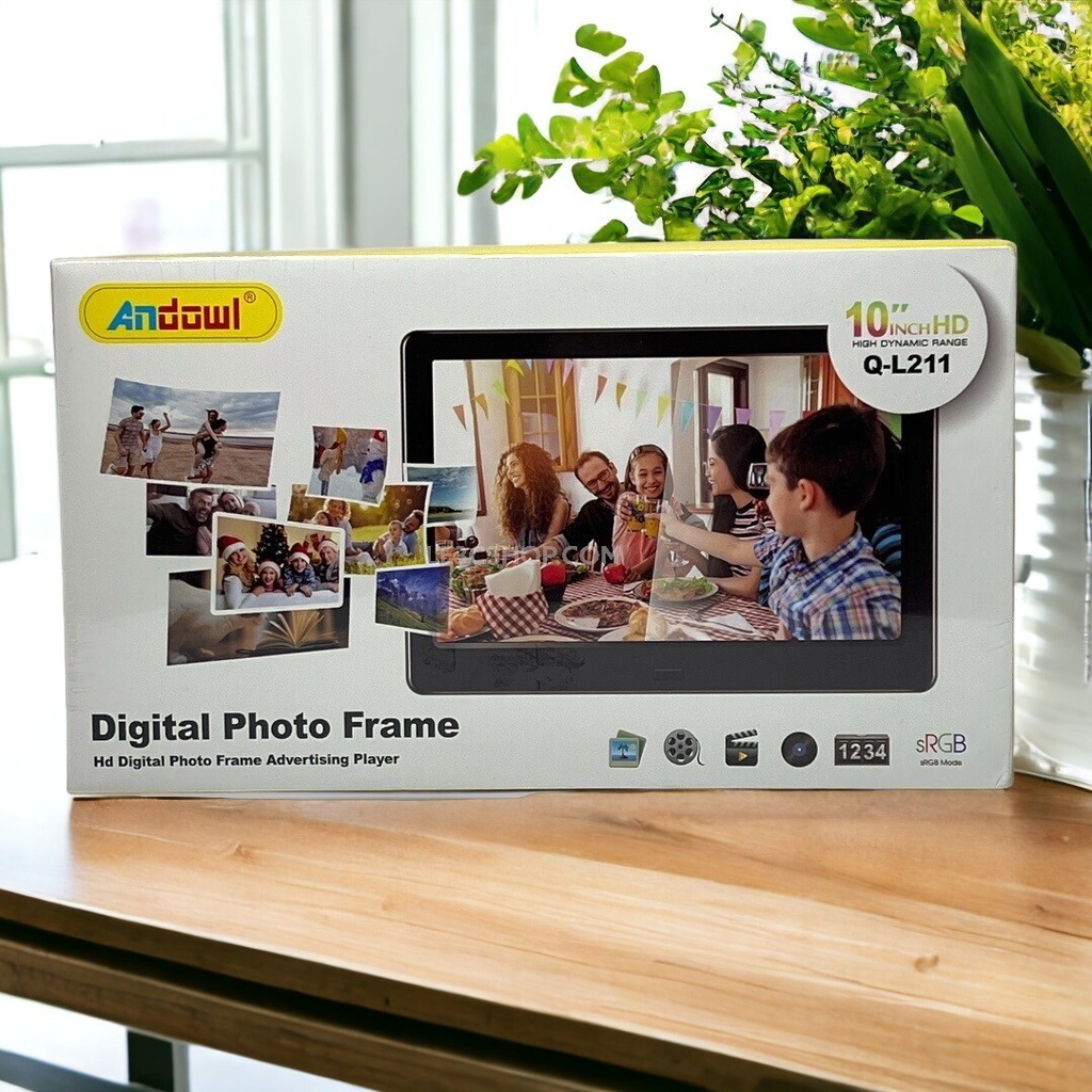 Andowl Q-L211 Digital Photo Frame 10" Inch HD