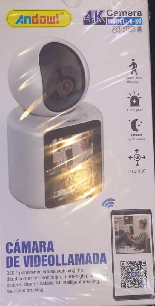 Andowl Q-K9 4K Camera 24HRS Video Call Camera