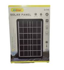 Andowl Q-T45 Solar Panel Receive Sunlight Into Electrity