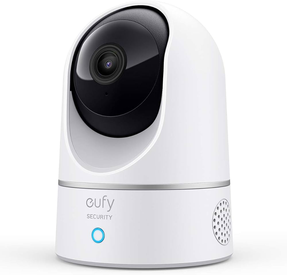 Eufy Indoor Security Camera with 2K Resolution and On-Device AI 360