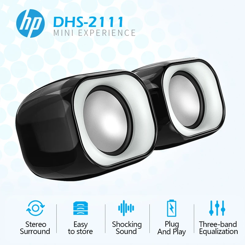 HP DHS-2111 Desktop Multimedia Speaker