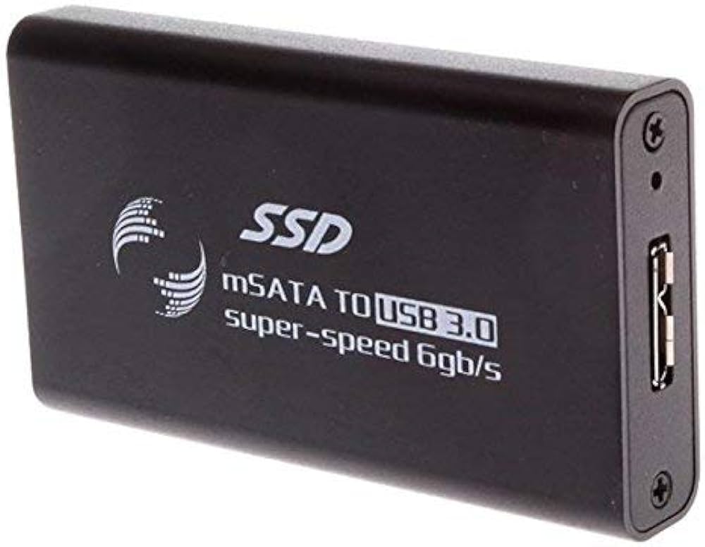 SSD mSATA to USB 3.0 Super speed 6gb/s