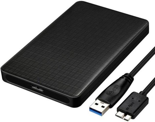 2.5 Inch Sata 22pin 7+15 SSD to USB 3.0 External Hard Disk Enclosure
