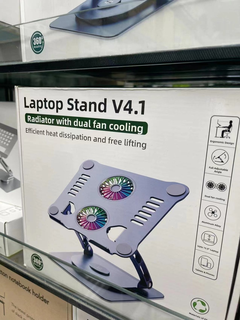 Aluminium Laptop with Fan V4.1